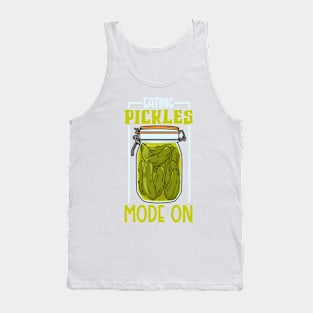 Eating pickles mode on - pickles Tank Top